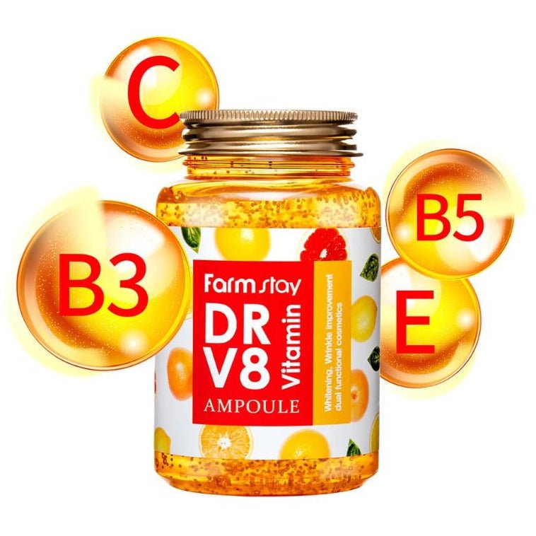 Farmstay Dr.V8 Vitamin AmpouleFarmstay Dr.V8 Vitamin AmpouleGlam Secret