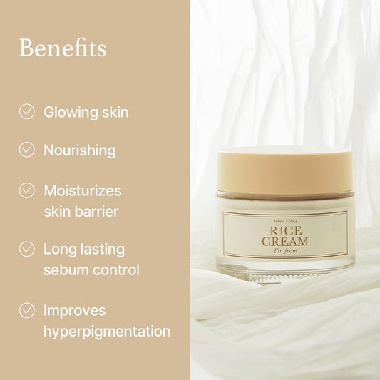 I'm from Rice Cream 50ml buy2 Get 1 FreeFace CreamGlam Secret