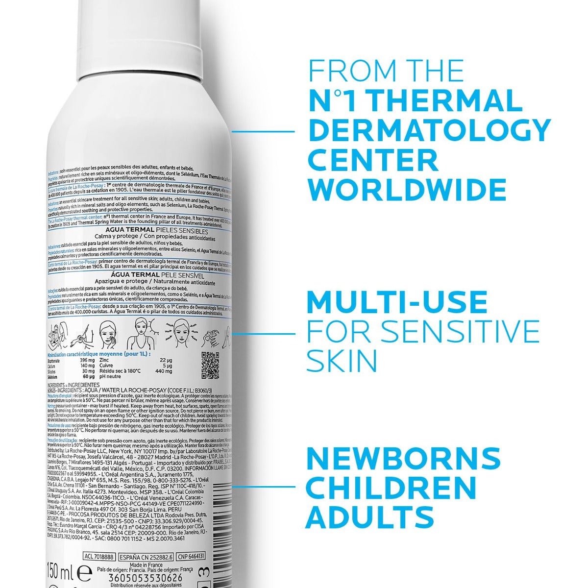 LA ROCHE POSAY Thermal Spring Water 150mlThermal Spring WaterGlam Secret