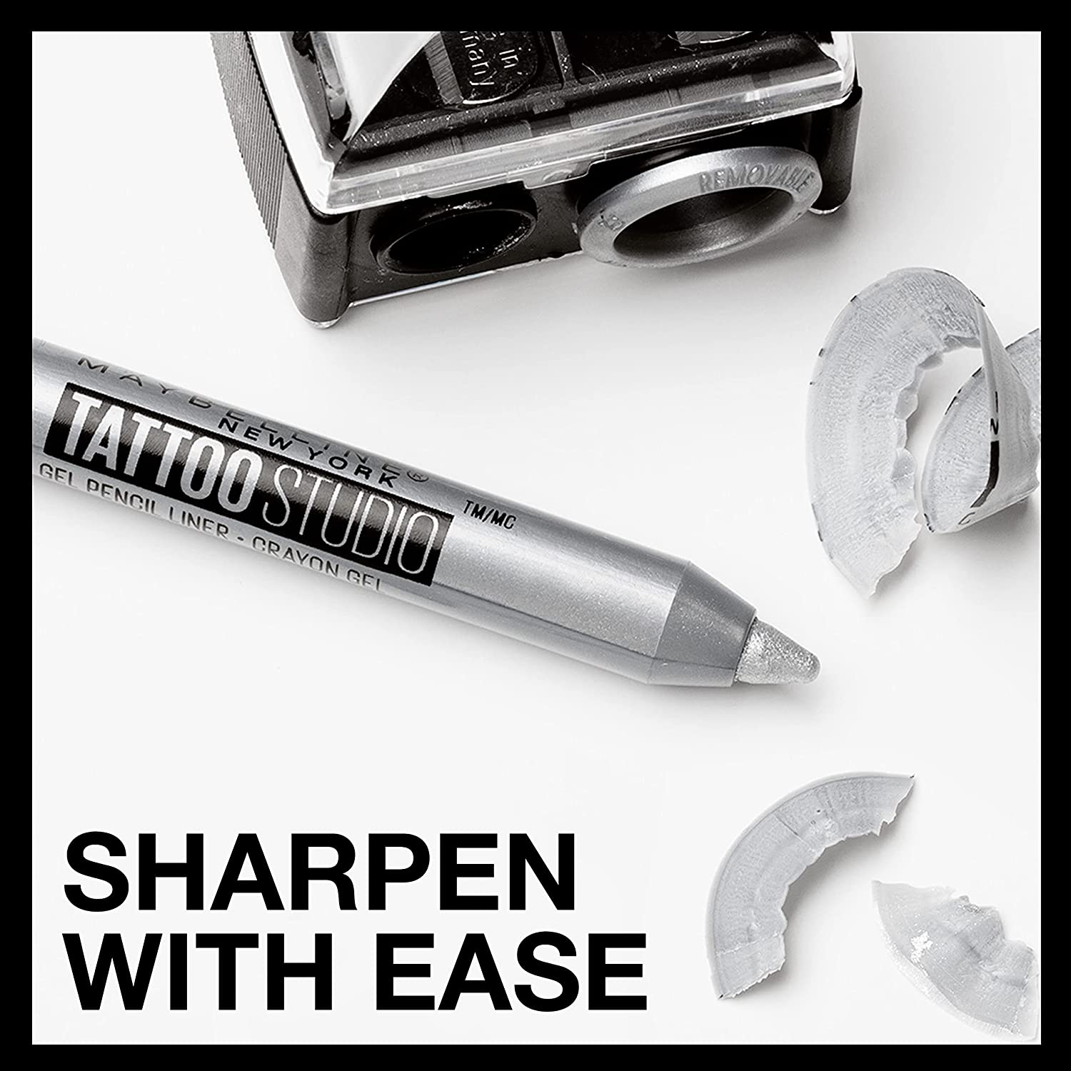 Maybelline TattooStudio Sharpenable Gel Pencil Waterproof Longwear Eyeliner, Deep OnyxCosmeticsGlam Secret
