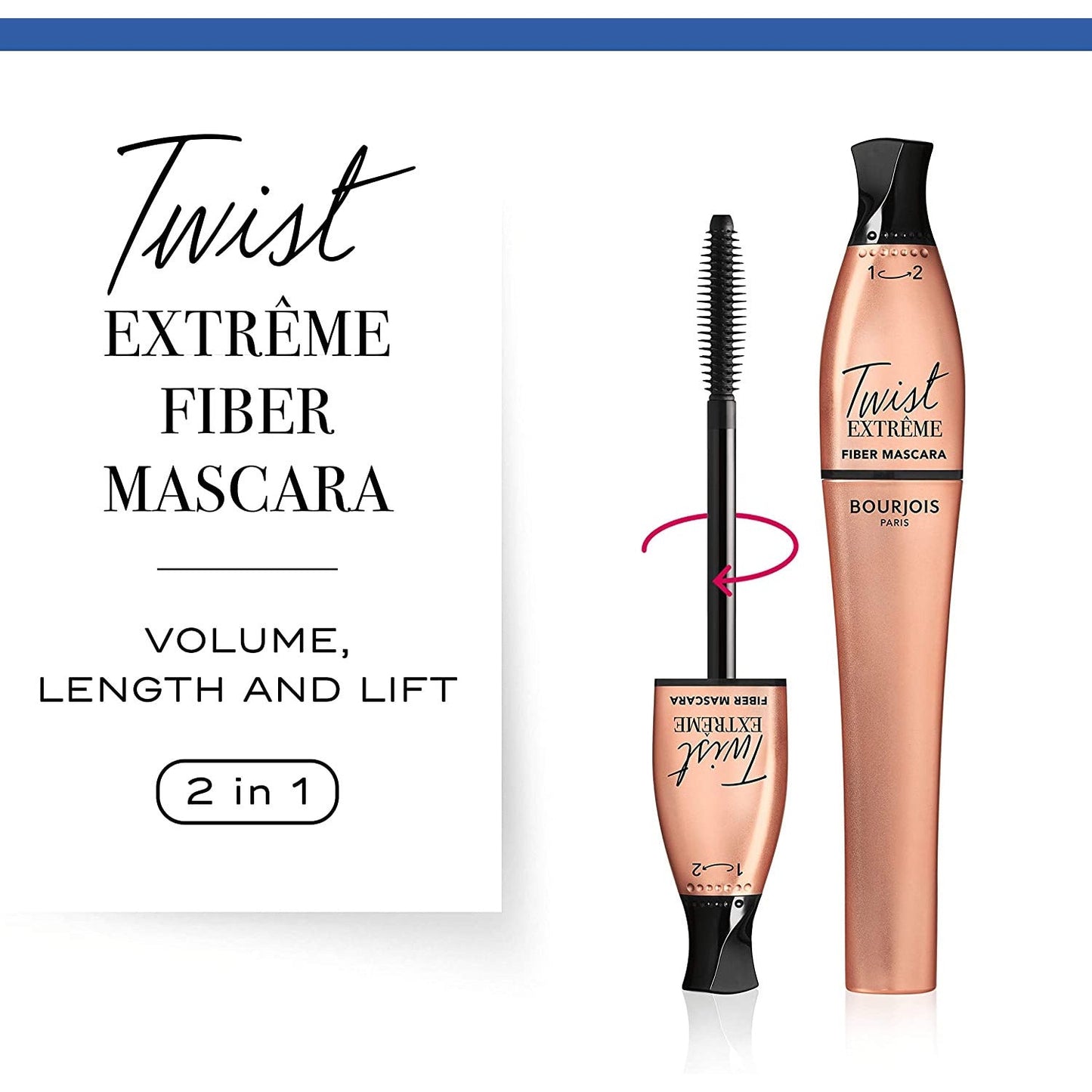 Twist Extreme fiber mascaraMascaraGlam Secret