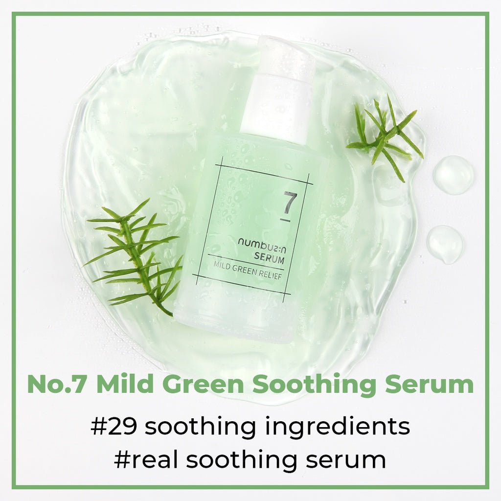 NUMBUZIN No.7 Mild Green Soothing SerumGlam Secret