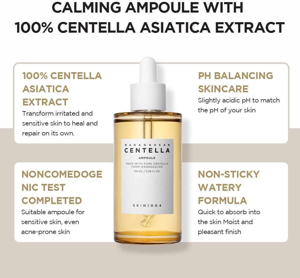 Skin1004 Madagascar Centella Asiatica 100 Ampoule 100mlSerumGlam Secret