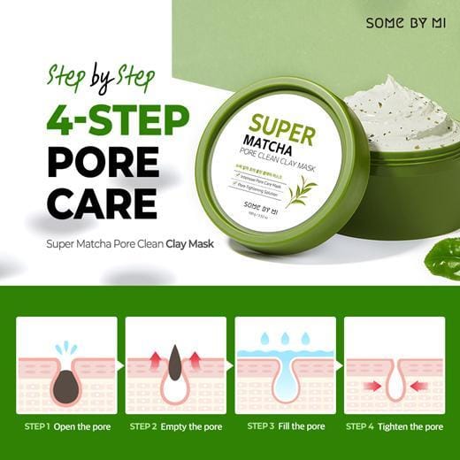 Some by mi Super MATCHA Pore Clean Clay MaskClay MaskGlam Secret