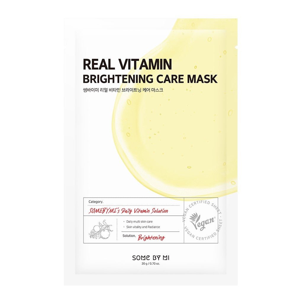 Some By Mi Real Facial Care Mask 8 TypesFacial Mask SheetGlam Secret