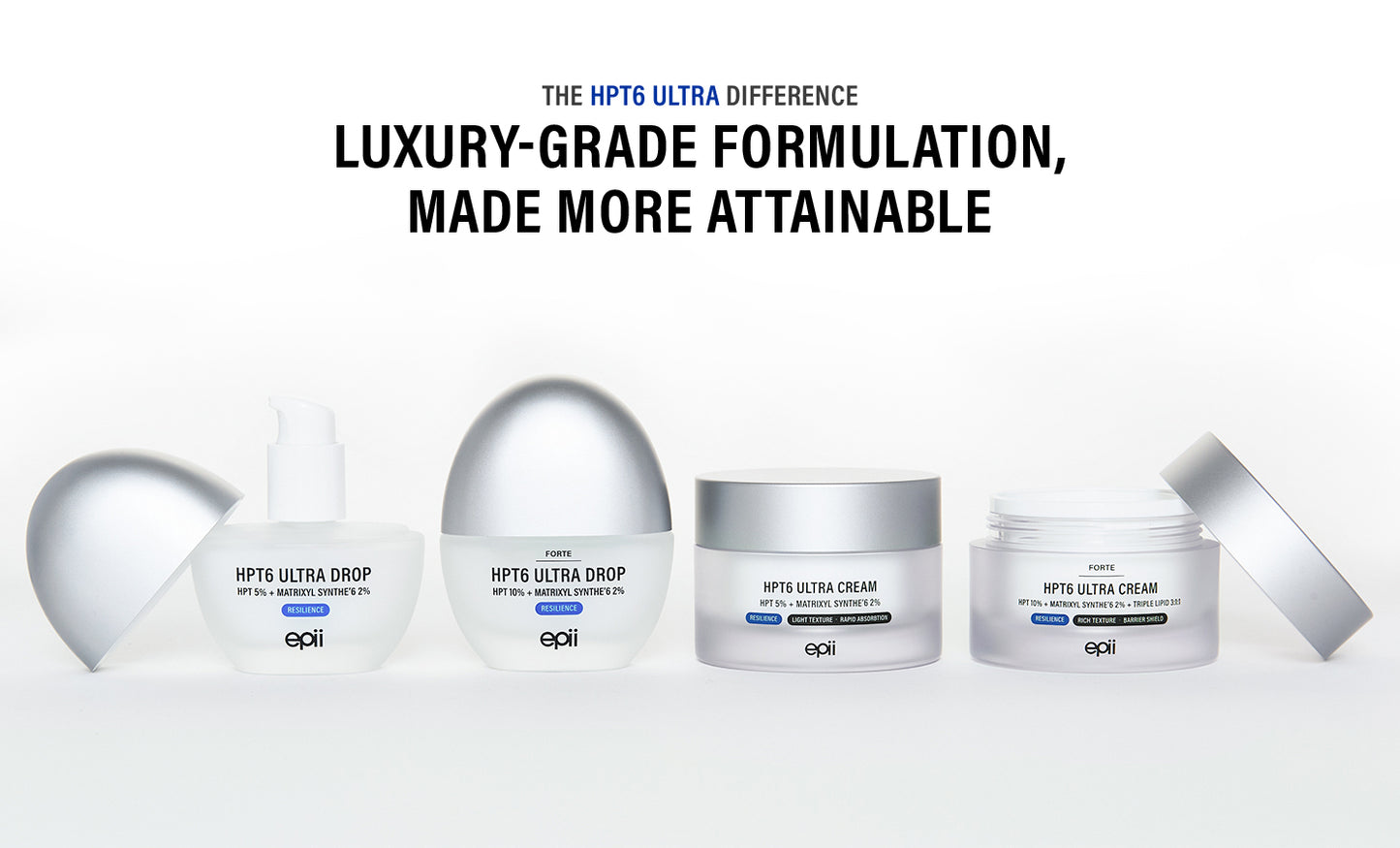 Luxury Korean skincare cream with HPT, Matrixyl Synthé 6 and Triple Lipid