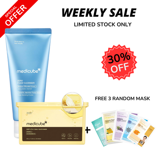 WEEKLY FLASH DEALS Vita C Daily Quick Mask & Zero Foam Cleanser