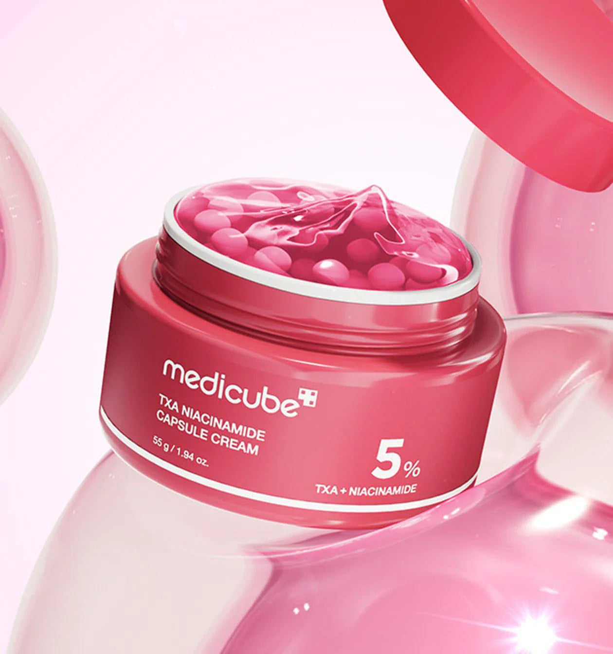 MEDICUBE TXA Niacinamide Capsule Cream - Glam Secret