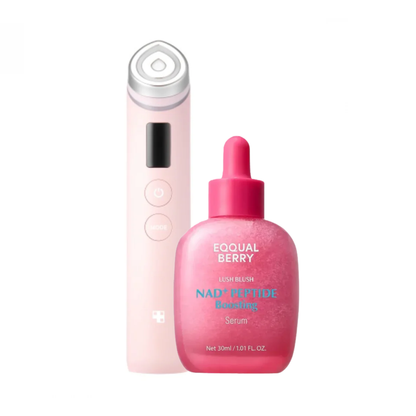 Weekly Flash Deals: Medicube Age-R Booster Pro EX & EQQUALBERRY Lush Blush NAD+ Peptide Boosting Serum Set