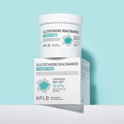 APLB Glutathione Niacinamide Toner Pad - Glam Secret