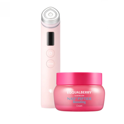 MEDICUBE Age-R Booster Pro EX &amp; EQQUALBERRY NAD+ Peptide Boosting Cream