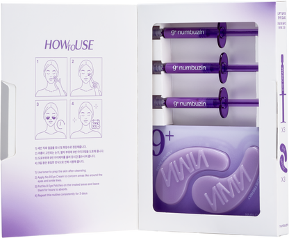 Numbuzin No.9 3Days Eye Care Kit