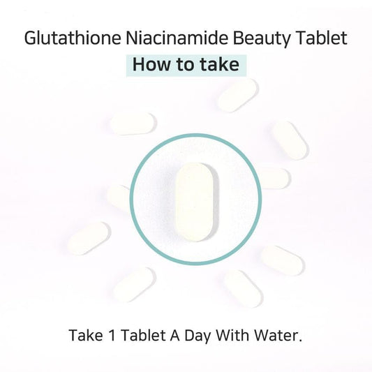 APLB Glutathione Niacinamide Beauty Tablet 30 Tablets - Glam Secret