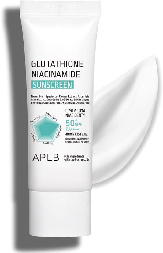 APLB Glutathione Niacinamide Facial sunscreen - Glam Secret