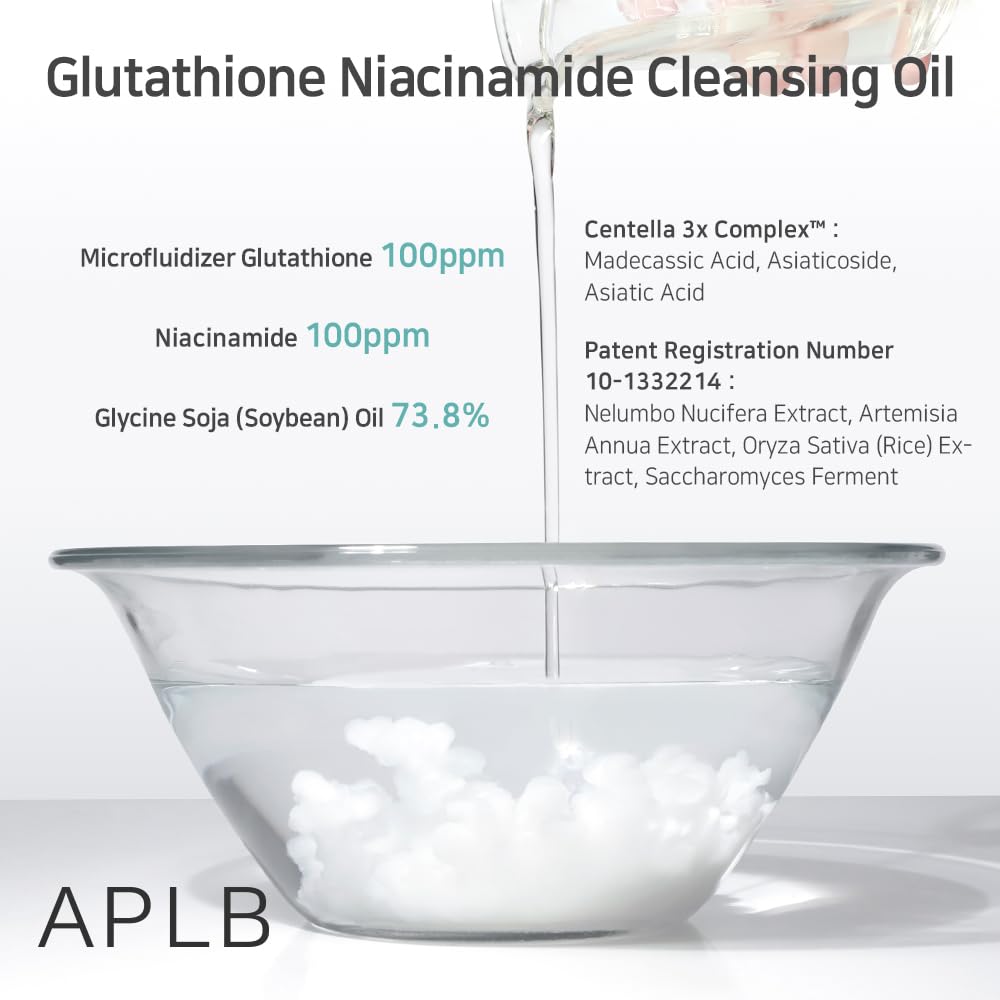 APLB Glutathione Niacinamide Cleansing Oil