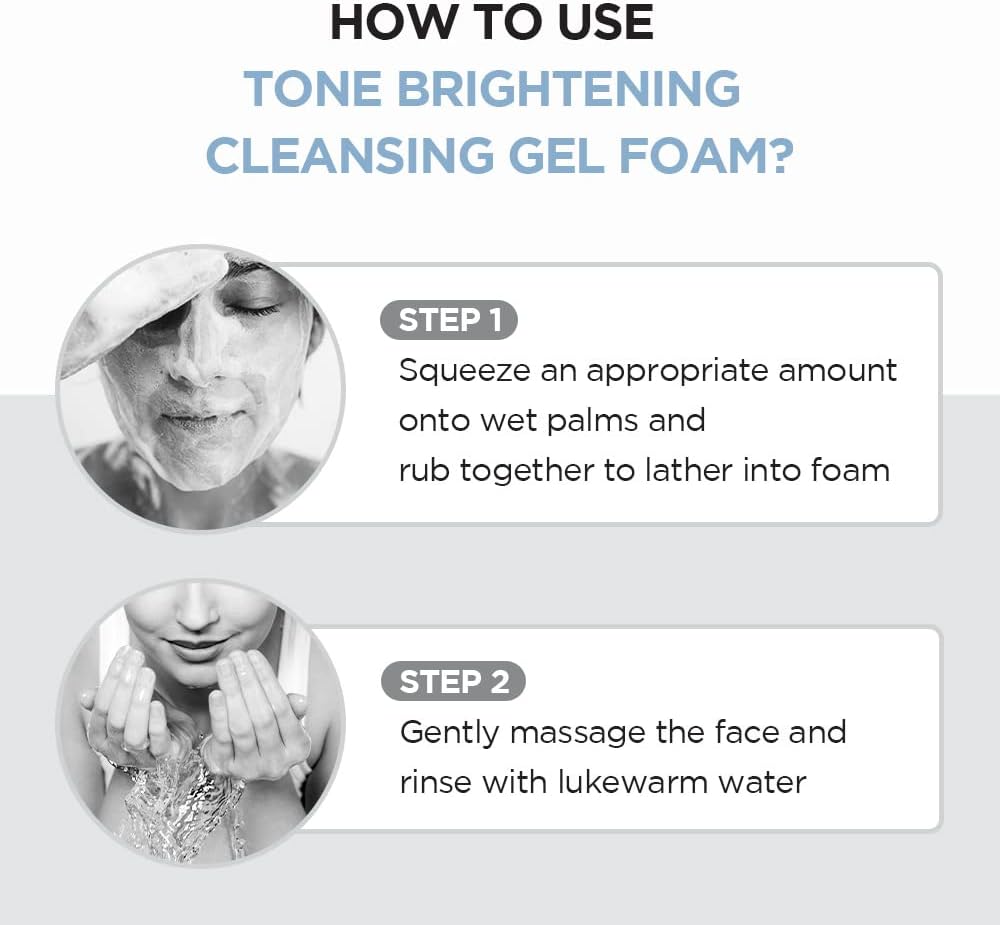 SKIN1004 Madagascar Centella Tone Brightening Cleansing Gel Foam - Glam Secret