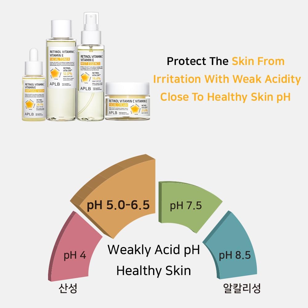 APLB Retinol Vitamin C Vitamin E Facial Toner 160ml - Glam Secret