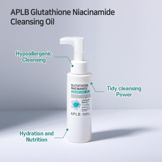 APLB Glutathione Niacinamide Cleansing Oil - Glam Secret