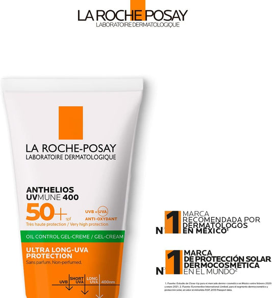 La Roche-Posay Anthelios UVMune 400 Oil Control Gel-Cream SPF50+ 50ml