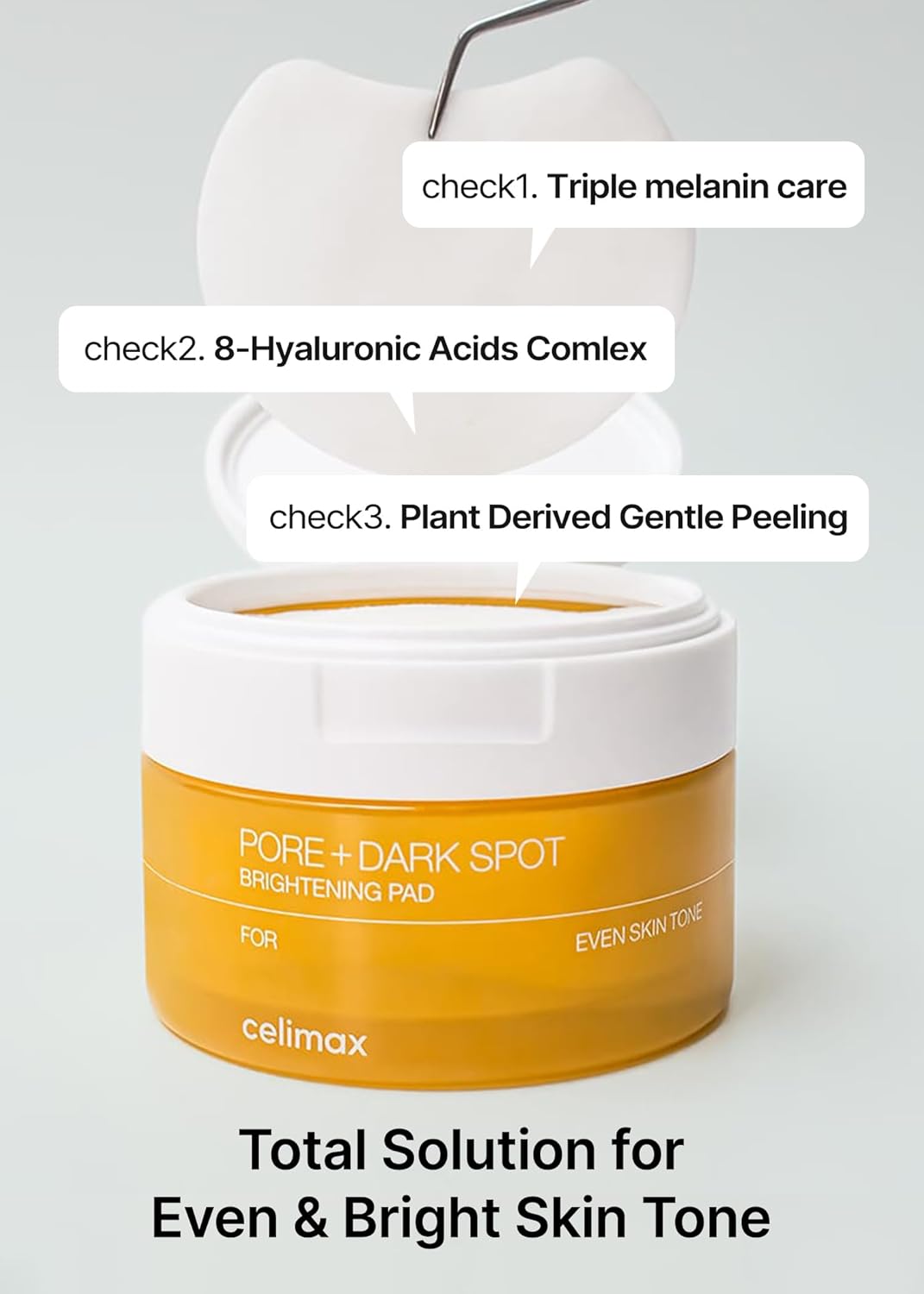 CELIMAX Pore + Dark Spot Brightening Pad 40pcs