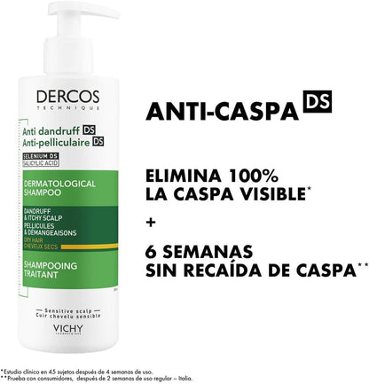 VICHY Dercos Anti-Dandruff Shampoo for Dry Hair