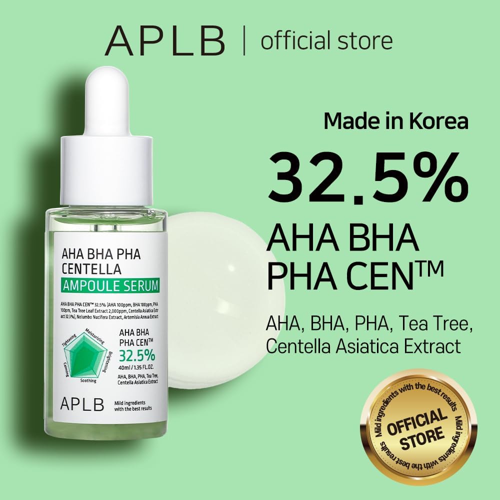 APLB AHA BHA Centella Ampoule Serum - Glam Secret