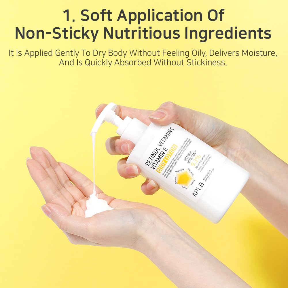APLB Retinol Vitamin C Vitamin E Body Lotion 300ml