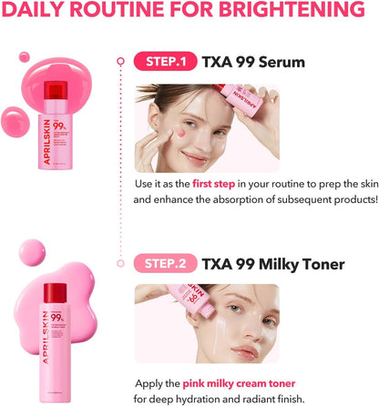 APRILSKIN TXA+Niacinamide 99 Pink Milky Toner