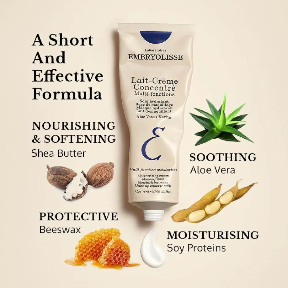 Embryolisse Lait-Crème Concentré Multi-Function Moisturizer Brightens Skin, Reduces Redness Suitable for All Skin Types
