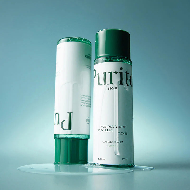 PURITO Wonder Releaf Centella Asiatica Toner 200ml - Glam Secret