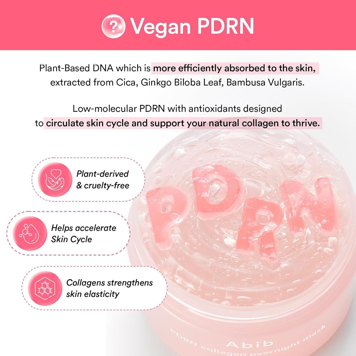 ABIB PDRN Collagen Overnight Mask 80ml
