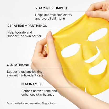 ARENCIA  Vitamin C Booster Shot Mask
