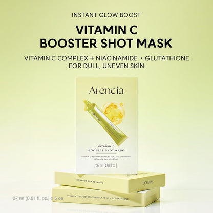 ARENCIA  Vitamin C Booster Shot Mask
