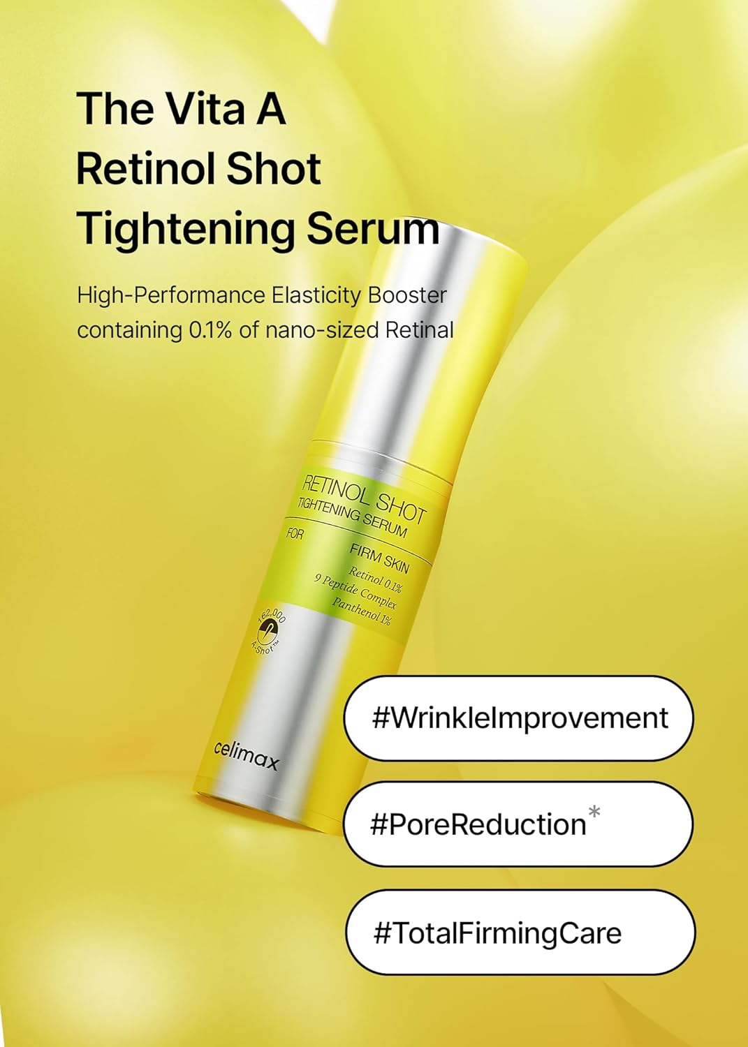CELIMAX The Vita A Retinol Shot Tightening Serum - Glam Secret