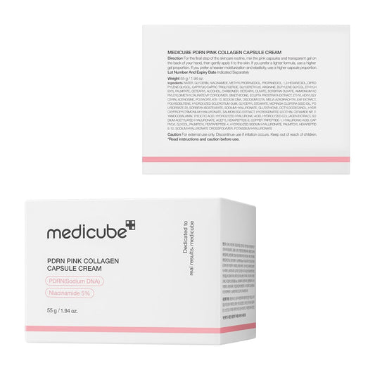 MEDICUBE PDRN Pink Collagen Capsule Cream - Glam Secret