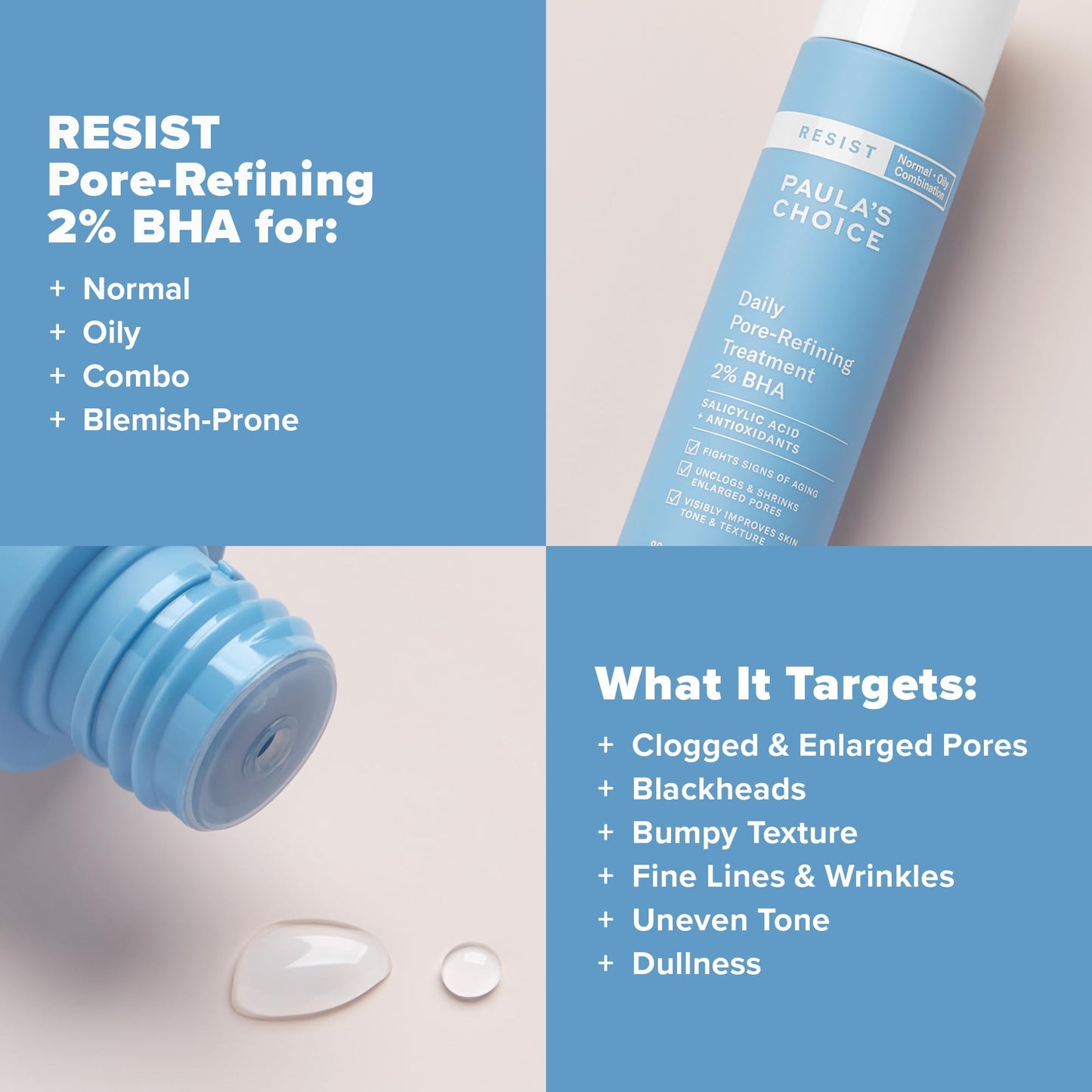 PAULA'S CHOICE Daily Pore- Refining Treatment 2% BHA 88ml