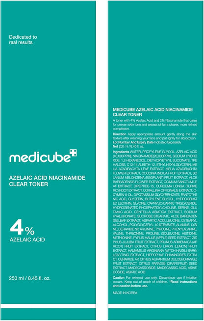 Medicube - Azelaic Acid Niacinamide Clear Toner 250ml