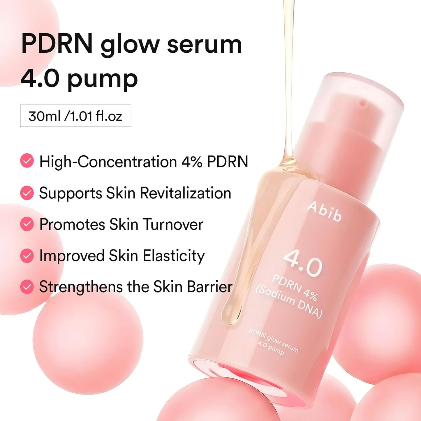ABIB PDRN Glow Serum 4.0 Pump 30ml