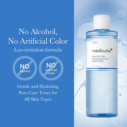 MEDICUBE Zero Pore Toner - Glam Secret