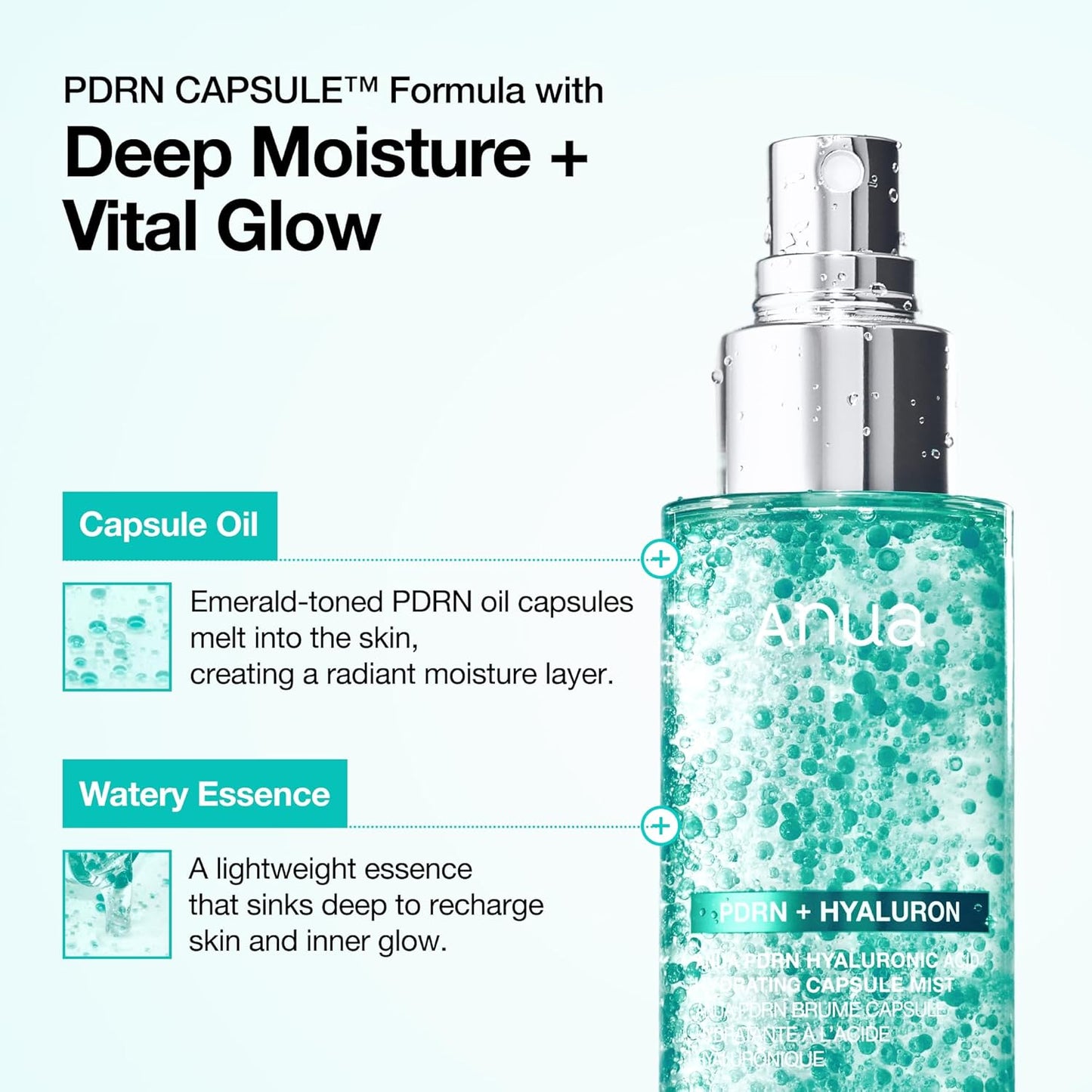 ANUA PDRN Collagen Glow Facial Serum Spray 100ml
