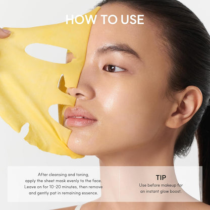 ARENCIA  Vitamin C Booster Shot Mask