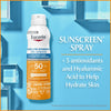 لوشن الترطيب المتقدم من EUCERIN مع حمض الهيالورونيك ومرطبات SPF 30 | ترطيب عميق لترطيب دائم للبشرة