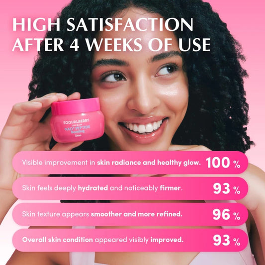 EQQUALBERRY NAD+ Peptide Boosting Cream 50ml - Glam Secret