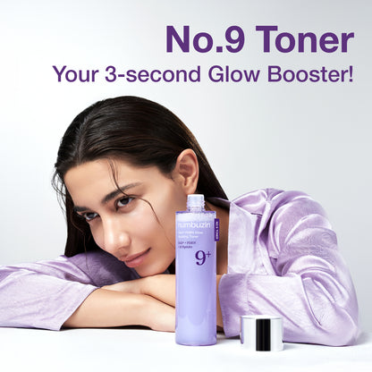 No.9+ NAD+ PDRN Glow Boosting Toner 150ml