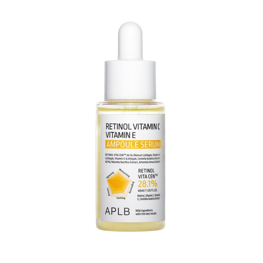 APLB Retinol Vitamin C Vitamin E Ampoule Serum