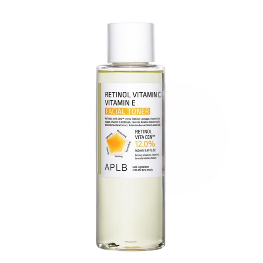 APLB Retinol Vitamin C Vitamin E Facial Toner 160ml - Glam Secret