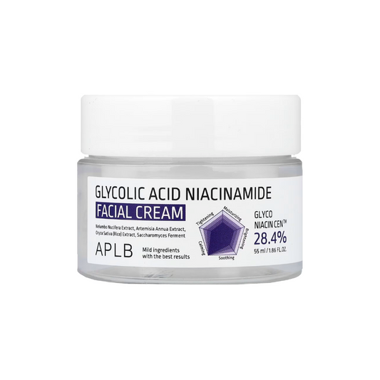 APLB Glycolic Acid Niacinamide Facial Cream 55ml