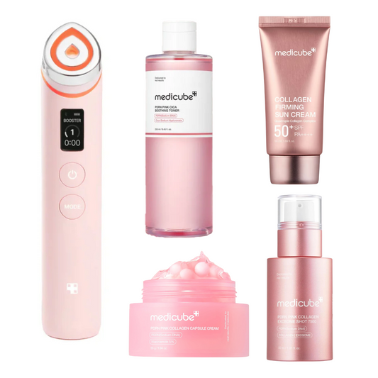 Medicube Pore Firming & Glow Complete Skincare Set - Glam Secret