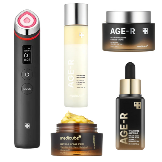 Medicube AGE-R Brightening & Anti-Aging Complete Skincare Set