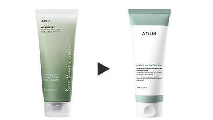 ANUA Heartleaf Succinic Moisture Cleansing Foam - Glam Secret